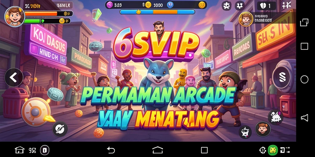 Screenshot gameplay menunjukkan aksi seru dalam 6SVIP.
