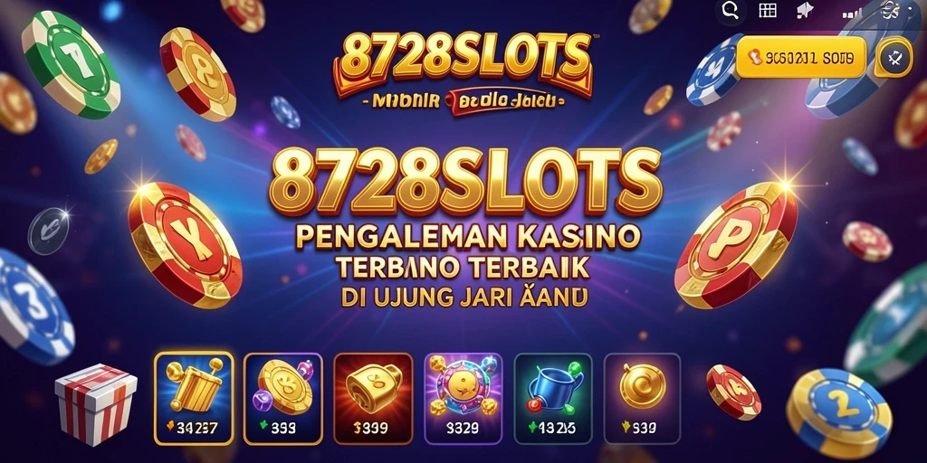Tampilan gameplay mendebarkan dalam 8728SLOTS.