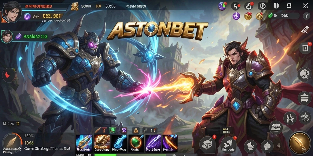 Tampilan utama gameplay ASTONBET yang memikat dan penuh strategi.