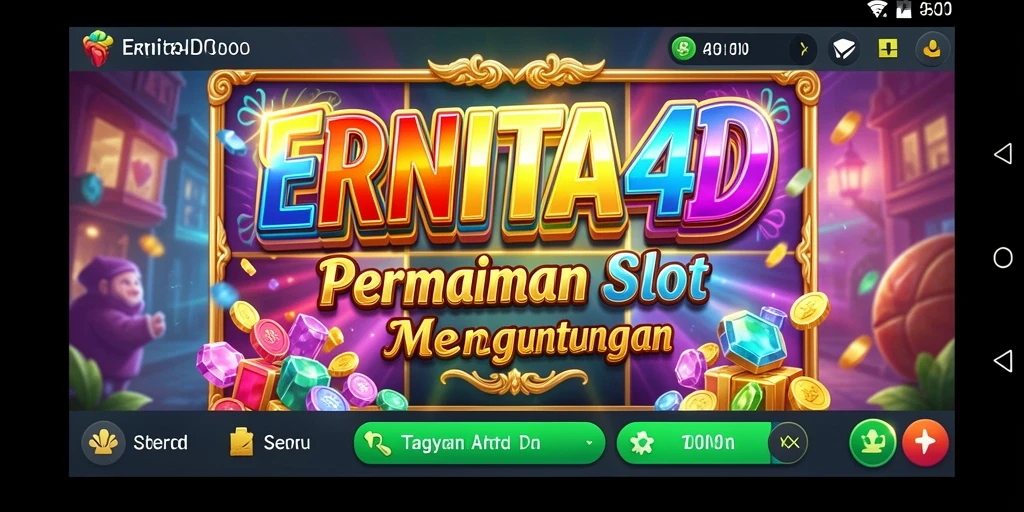 Tampilan gameplay ERNITA4D yang menarik dan seru.