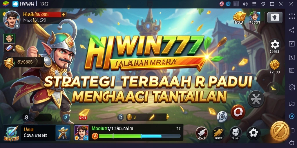 Tampilan gameplay HIWIN777 yang intens dan menarik.