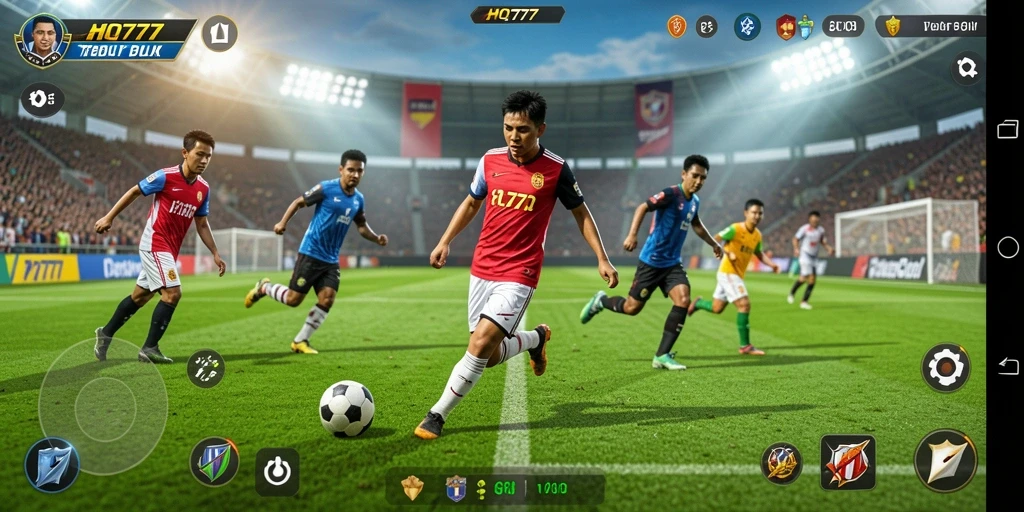 Tampilan gameplay HQ777 yang mendebarkan dan interaktif.