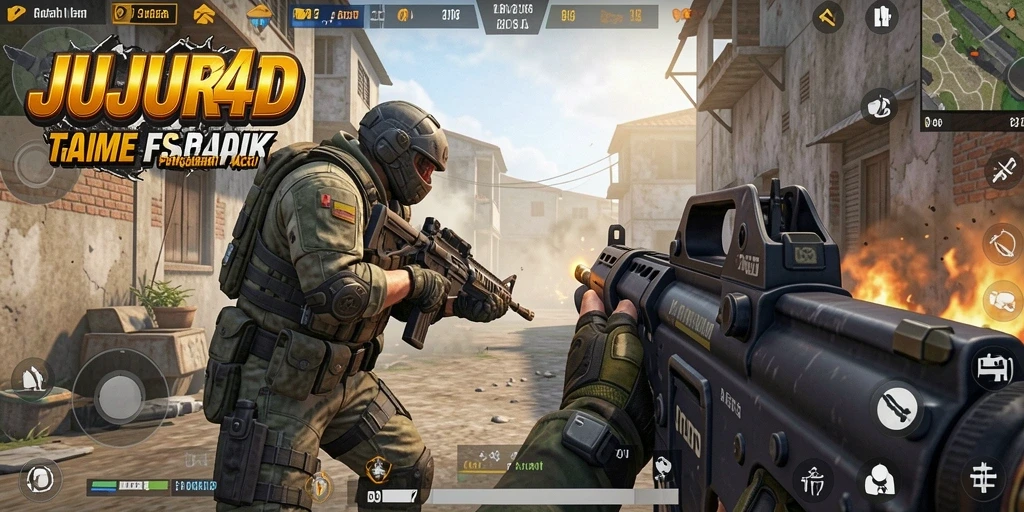 Tampilkan aksi mendebarkan dalam gameplay JUJUR4D yang menegangkan.