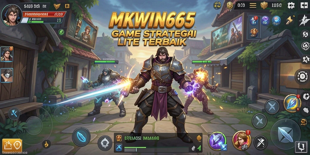 Tampilan gameplay menarik dari MKWIN666 yang penuh strategi.