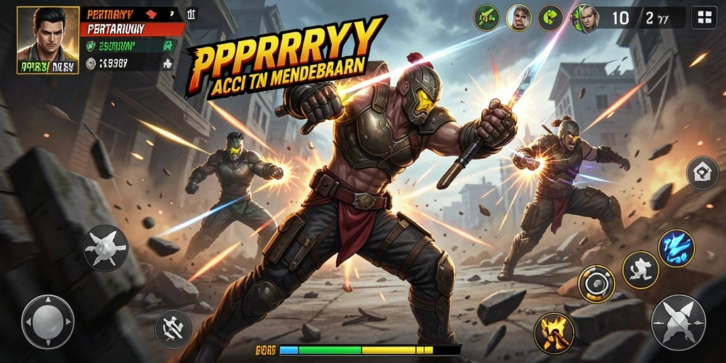 Tampilan gameplay intens dari PPRRYY yang memikat.