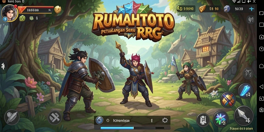 Tampilan menarik dari gameplay RUMAHTOTO yang penuh aksi.