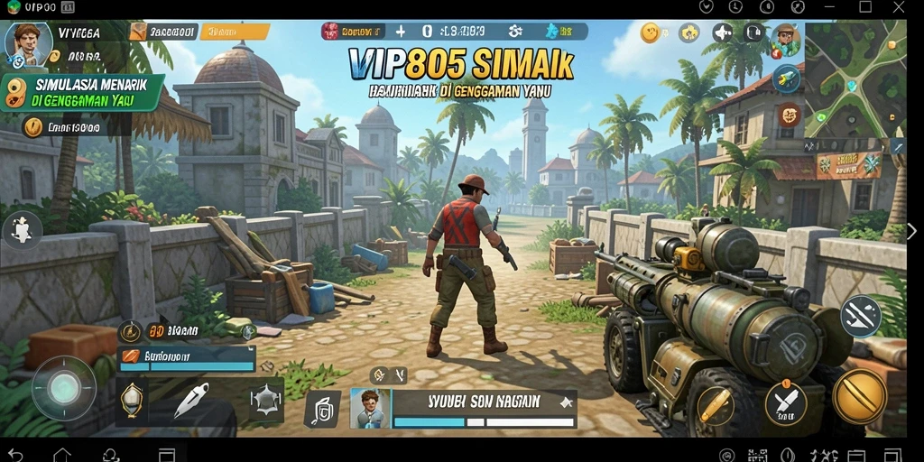 Screenshot menarik dari gameplay VIP805 yang menunjukkan pengalaman simulasi.